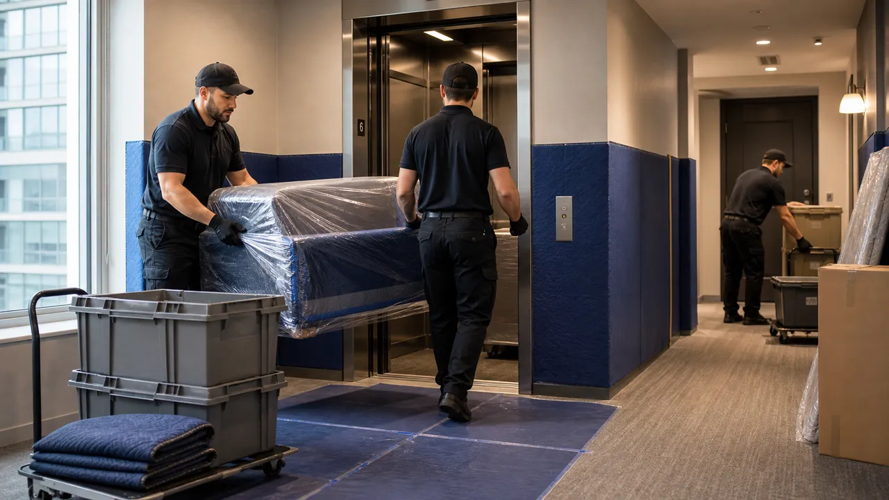 Condo movers in Toronto with access details and move preparation