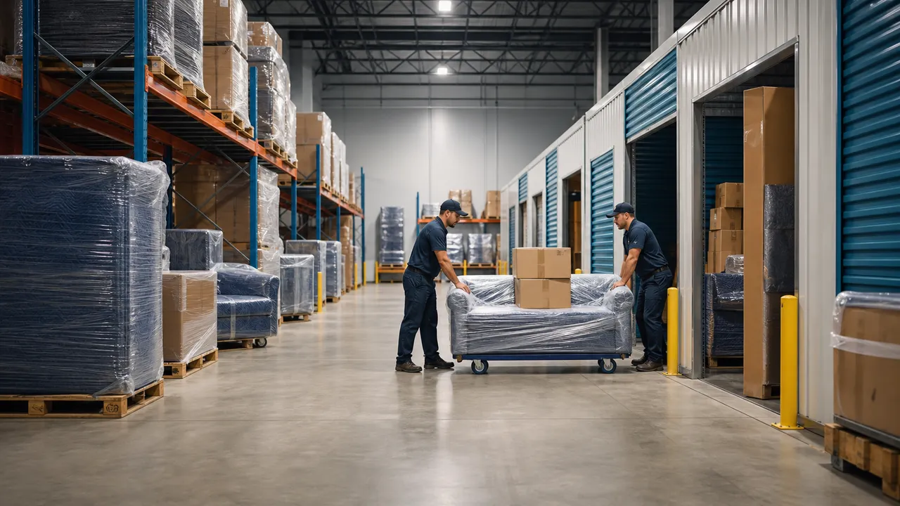 Storage services in Montreal with access details and move preparation