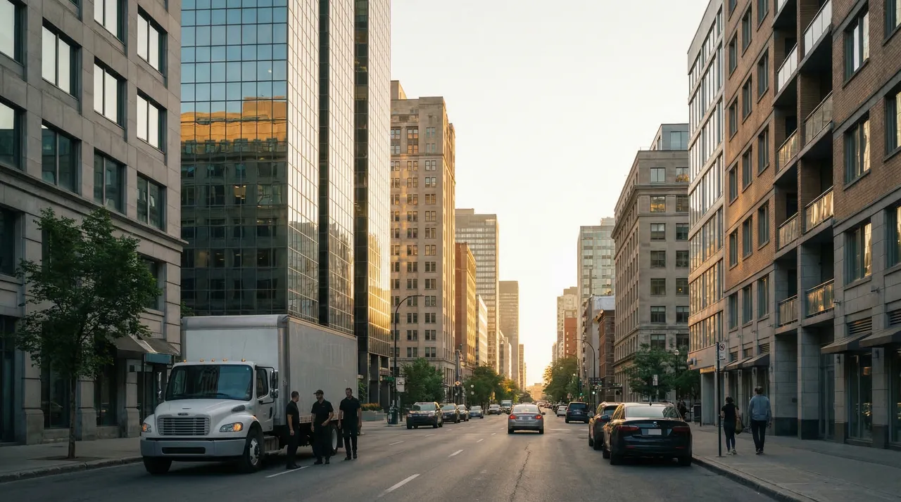 Moving services in Downtown Montreal
